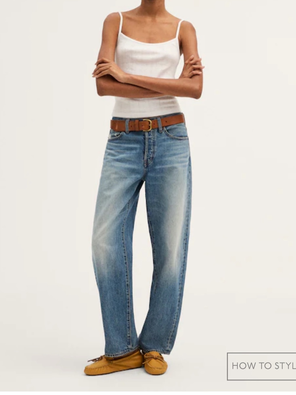 Madewell Darted Barrel Leg Jeans
